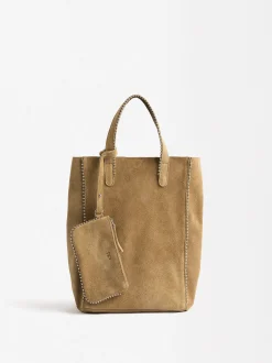 Parfois Malas de Pele new|Shoppers*Mala Shopper Em Pele Com Penduro - Edição Limitada Azul | Camel