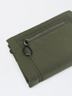 Parfois Malas Pequenas|Nylon*Mala Tiracolo De Nylon Preto | Caqui