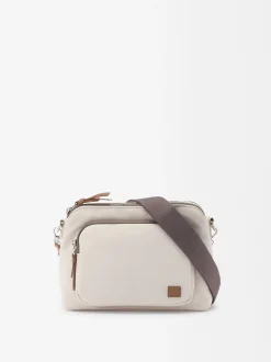 Parfois Nylon|Malas de Tiracolo*Mala Tiracolo Efeito Nylon Preto | Cru