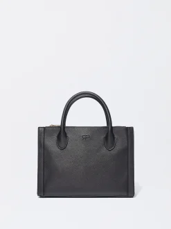 Parfois Malas de Mão*Mala Tote Com Tiracolo M | Preto