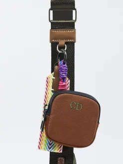 Parfois Malas Grandes|Malas de Mão*Mala Tote De Nylon Personalizável Preto | Caqui