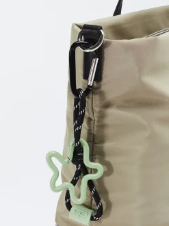 Parfois Malas de Mão|Nylon*Mala Tote De Nylon Preto | Castanho