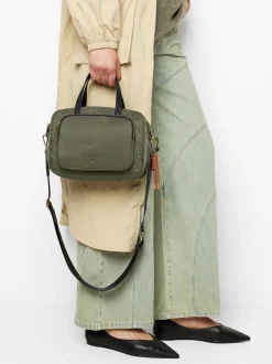 Parfois Malas de Mão|Nylon*Mala Tote De Nylon Preto | Caqui