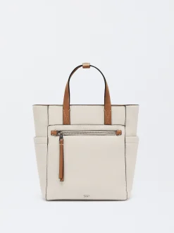 Parfois Mochilas*Mochila Básica | Cru