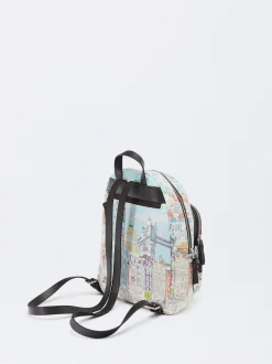 Parfois Mochilas*Mochila Com Estampado | Azul