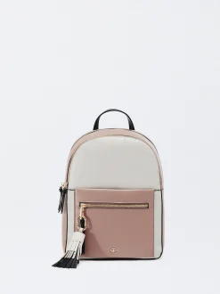 Parfois Mochilas*Mochila Com Penduro | Bege