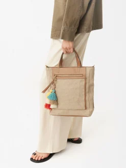 Parfois Mochilas*Mochila Com Penduro | Bege