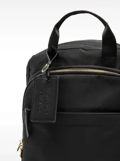 Parfois Nylon|Mochilas*Mochila De Cabine Conversível Em Trolley | Preto