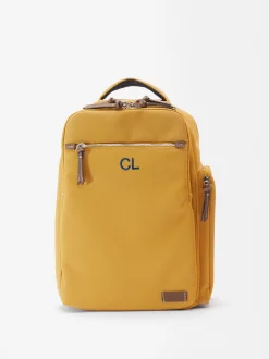 Parfois Viagem|Mochilas*Mochila De Cabine Efeito Nylon Personalizável Bege | Mostarda