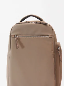 Parfois Mochilas|Viagem*Mochila De Cabine Efeito Nylon Personalizável | Bege