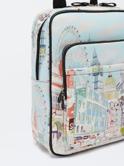 Parfois Viagem|Mochilas*Mochila De Cabine Estampada | Azul
