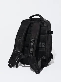 Parfois Nylon|Viagem*Mochila De Cabine Nylon Lilás | Preto