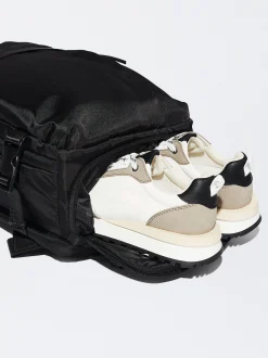 Parfois Nylon|Viagem*Mochila De Cabine Nylon Lilás | Preto