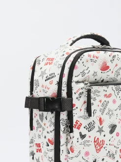 Parfois Viagem|Mochilas*Mochila De Cabine Para Portátil De 15" | Vermelho