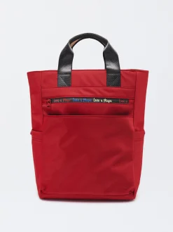 Parfois Nylon|Viagem*Mochila De Nylon | Vermelho