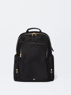 Parfois Nylon|Viagem*Mochila Nylon | Preto
