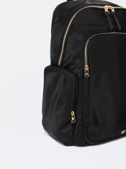 Parfois Nylon|Viagem*Mochila Nylon | Preto