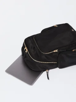 Parfois Nylon|Viagem*Mochila Nylon | Preto