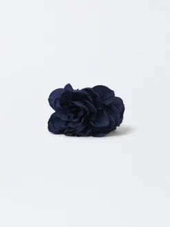 Parfois Acessórios de Cabelo*Mola De Cabelo Com Flor | Azul