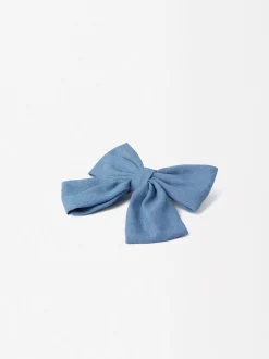 Parfois Acessórios de Cabelo*Mola Francesa Com Laço | Azul