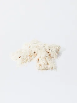 Parfois Acessórios de Cabelo*Mola Francesa Com Laço | Bege