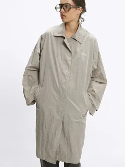Parfois Blazers e Casacos*Parka Com Efeito Brilhante | Cinzento
