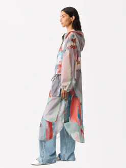 Parfois Blazers e Casacos*Parka Estampada Com Capuz | Multicor