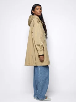 Parfois Blazers e Casacos*Parka Leve Com Capuz | Bege