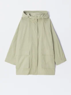 Parfois Blazers e Casacos*Parka Leve Com Capuz | Branco