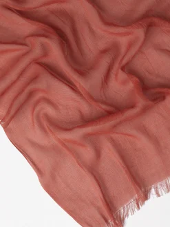 Parfois Lenços*Pashmina Lisa Azul | Telha