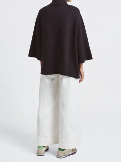 Parfois Básicos|Malha*Poncho De Malha Com Botões | Preto