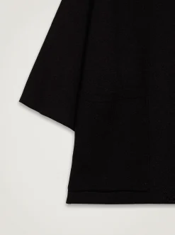 Parfois Básicos|Malha*Poncho De Malha Com Botões | Preto