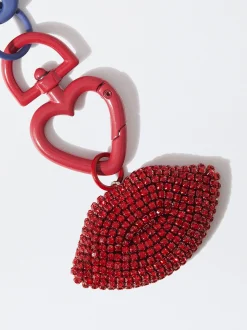 Parfois Porta-Chaves*Porta-Chaves Com Strass | Multicor