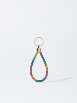 Parfois Porta-Chaves*Porta-Chaves Com Strass | Multicor