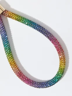 Parfois Porta-Chaves*Porta-Chaves Com Strass | Multicor