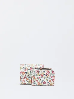 Parfois Porta-moedas*Porta-Moedas Estampado Floral Fúcsia | FÚcsia
