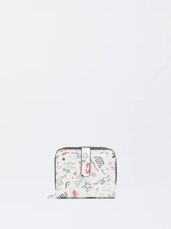 Parfois Porta-moedas*Porta-Moedas Estampado Love Fúcsia | FÚcsia