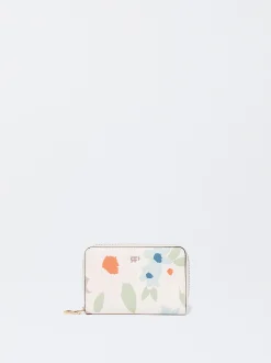 Parfois Porta-moedas*Porta-Moedas Fecho De Correr Estampado Floral | Multicor