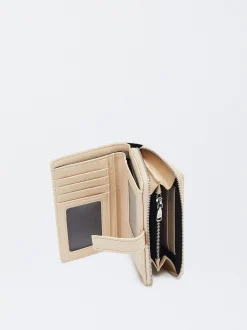 Parfois Porta-moedas*Porta-Moedas Médio Liso | Bege