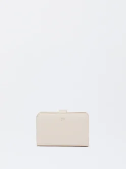 Parfois Porta-moedas*Porta-Moedas Médio Liso | Cru