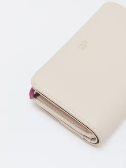 Parfois Porta-moedas*Porta-Moedas Médio Liso | Cru