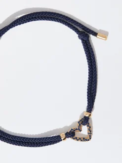 Parfois Pulseiras*Pulseira Ajustável Com Charms | Azul