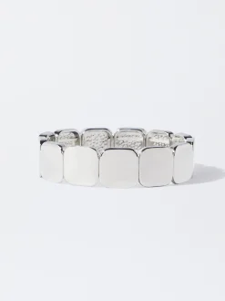 Parfois Pulseiras*Pulseira Ajustável Dourada Dourado | Prateado