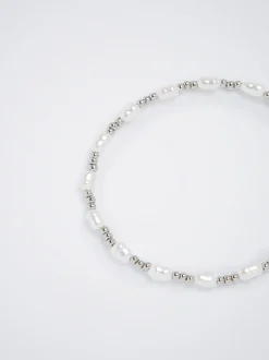 Parfois Pulseiras|Bijuteria Delicada*Pulseira Com Pérola De Água Doce Dourado | Prateado