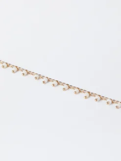 Parfois Pulseiras|Bijuteria de festa new*Pulseira De Pé Com Missangas | Dourado