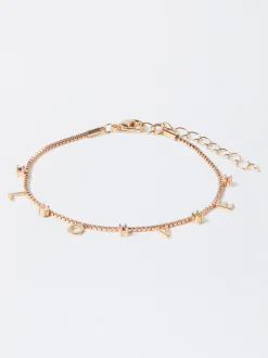 Parfois Pulseiras|Bijuteria Delicada*Pulseira Dourada Com Zircónias | Multicor