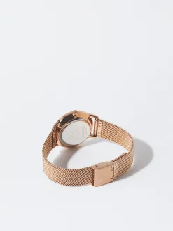 Parfois Relógios Dourado Rosa*Relógio Aço Personalizável Dourado | Dourado Rosa