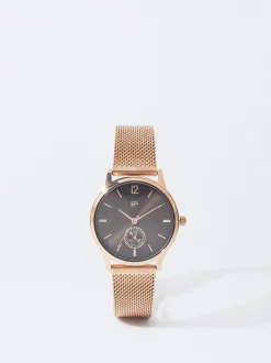 Parfois Relógios Dourado Rosa*Relógio Aço Personalizável Dourado | Dourado Rosa