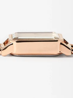 Parfois Relógios Dourado Rosa*Relógio Com Bracelete De Elos Personalizável | Dourado Rosa