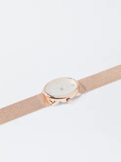 Parfois Relógios Dourado Rosa*Relógio De Aço | Dourado Rosa